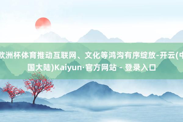 欧洲杯体育推动互联网、文化等鸿沟有序绽放-开云(中国大陆)Kaiyun·官方网站 - 登录入口